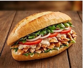 Meşhur Tavuk Döner + Patates + Ayran